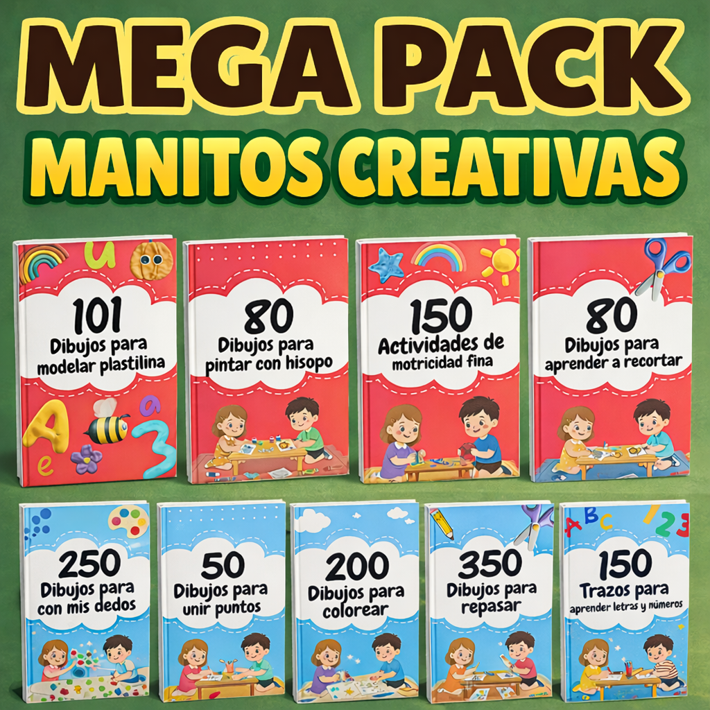 MEGA PACK: MANITOS CREATIVAS